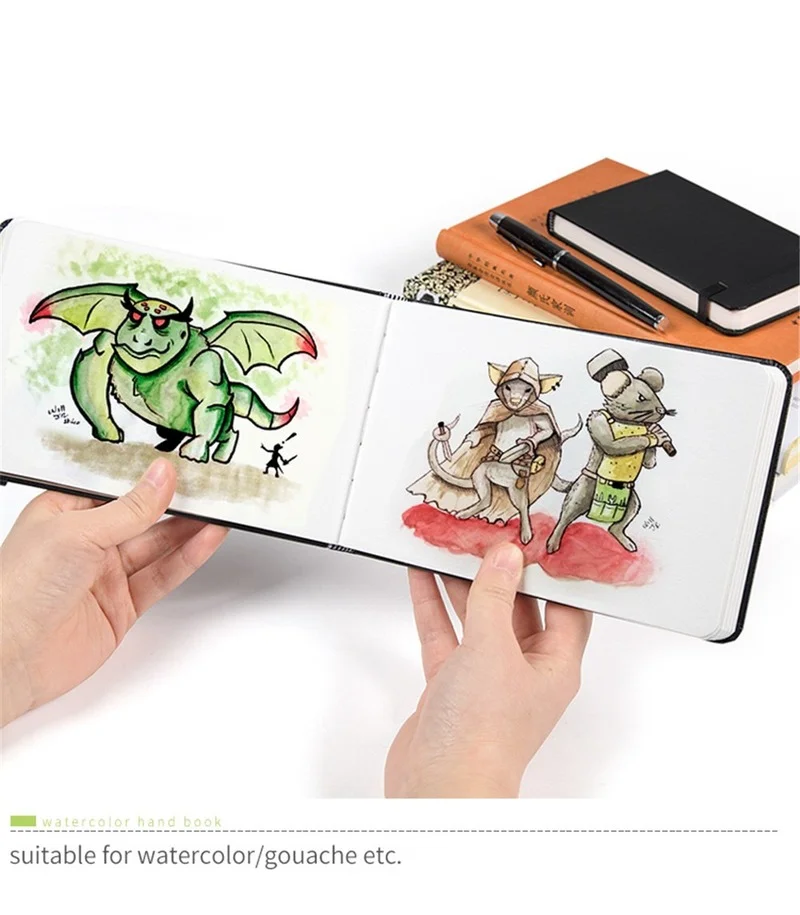 24 Sheets Watercolor Mini Hand Book Portable Sketch Stationery Notebook For Drawing Marker Stationery Art Sketch Supplies
24 Sheets Watercolor Mini Hand Book Portable Sketch Stationery Notebook For Drawing Marker Stationery Art Sketch Supplies
