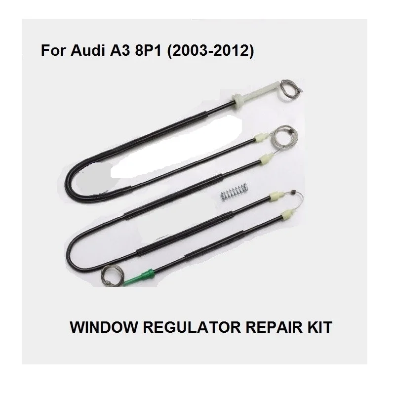 FREE SHIPPING CAR WINDOW PARTS FOR AUDI A3 8P WINDOW REGULATOR REPAIR KIT FRONT LEFT 2/3 DOORS 2003-2012 NEW
FREE SHIPPING CAR WINDOW PARTS FOR AUDI A3 8P WINDOW REGULATOR REPAIR KIT FRONT LEFT 2/3 DOORS 2003-2012 NEW