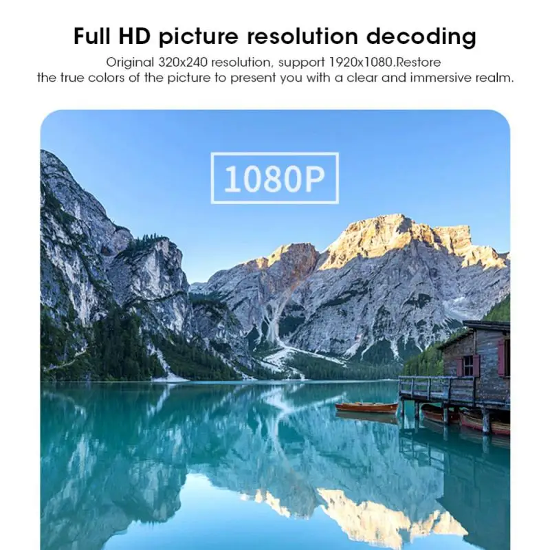 LED Mini Projector 1920x1080 Pixels Supports 1080P LCD Home Theater USB Audio AV Portable Projector Home Media Video Player
LED Mini Projector 1920x1080 Pixels Supports 1080P LCD Home Theater USB Audio AV Portable Projector Home Media Video Player