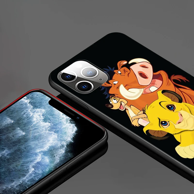 Чехол для телефона Apple iPhone 13 12 11 SE 2020 XS XR X 7 8 6 mini Plus Pro MAX Король Лев Симба