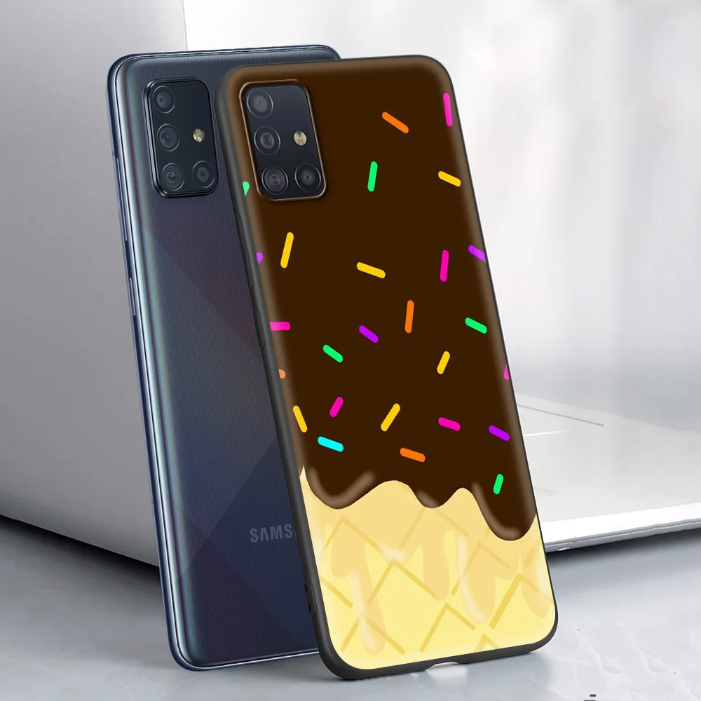 Soft Cover for Samsung Galaxy A32 A52 A72 4G A12 A21S A51 A71 Phone Case A01 A31 A41 A02S 5G Luxury Shell Ice Cream
Soft Cover for Samsung Galaxy A32 A52 A72 4G A12 A21S A51 A71 Phone Case A01 A31 A41 A02S 5G Luxury Shell Ice Cream