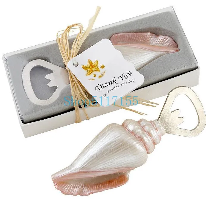 200 pcs Conch Bottle Openers Favors Gift for Guest Beach Series Wedding Sea Shell Bottle Opener Kithcen Accessories
200 pcs Conch Bottle Openers Favors Gift for Guest Beach Series Wedding Sea Shell Bottle Opener Kithcen Accessories