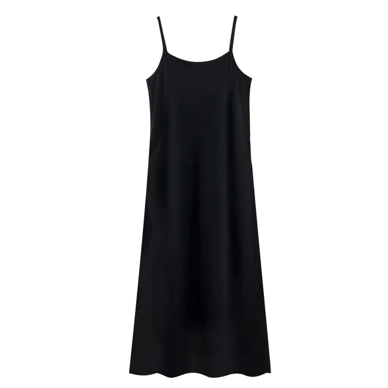 2021 New Modal Vest Dress Suspender Dress Women Black Vest Long Skirt Summer Female Skirt Inside
2021 New Modal Vest Dress Suspender Dress Women Black Vest Long Skirt Summer Female Skirt Inside