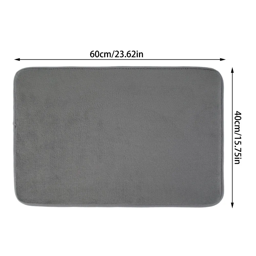 Water Absorbent Carpet In Bedroom Home Bath Mat Non Slip Bedside Bathroom Soft Coral Fleece Foam Rug Toilet Floor Decor Washable
Water Absorbent Carpet In Bedroom Home Bath Mat Non Slip Bedside Bathroom Soft Coral Fleece Foam Rug Toilet Floor Decor Washable