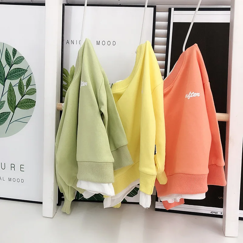 80-130 Cm Spring Autumn Girls Boys Casual Sweatshirt Baby Kids Children Long Sleeve Top
80-130 Cm Spring Autumn Girls Boys Casual Sweatshirt Baby Kids Children Long Sleeve Top