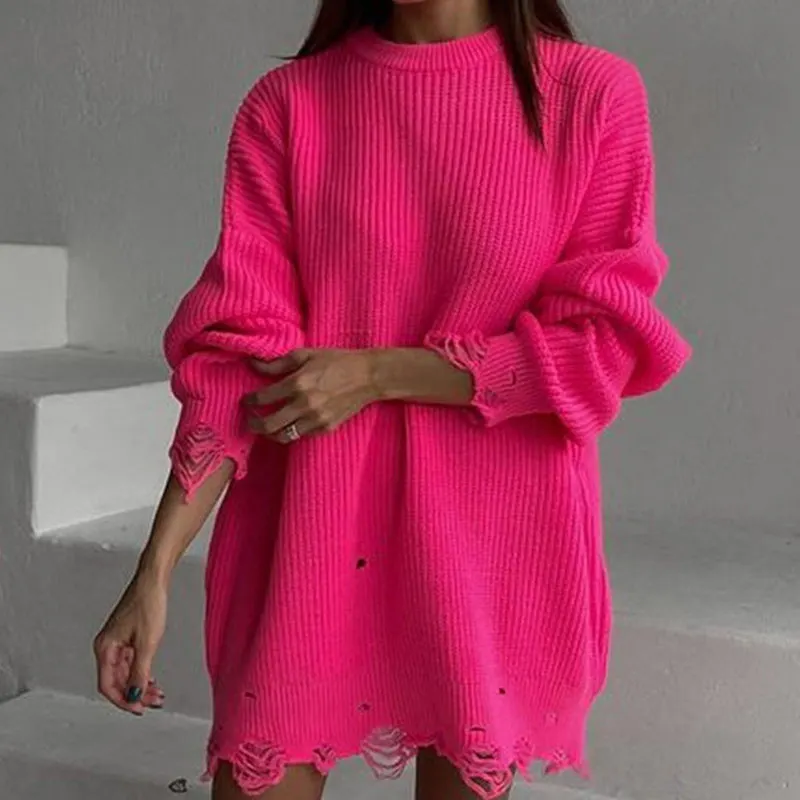 FAKUNTN Y2K Women Oversized Sweater Knitted Green O Neck Long Sleeve Pullover Tops Casual Party Sexy Club Sweaters Dresses Women 
FAKUNTN Y2K Women Oversized Sweater Knitted Green O Neck Long Sleeve Pullover Tops Casual Party Sexy Club Sweaters Dresses Women