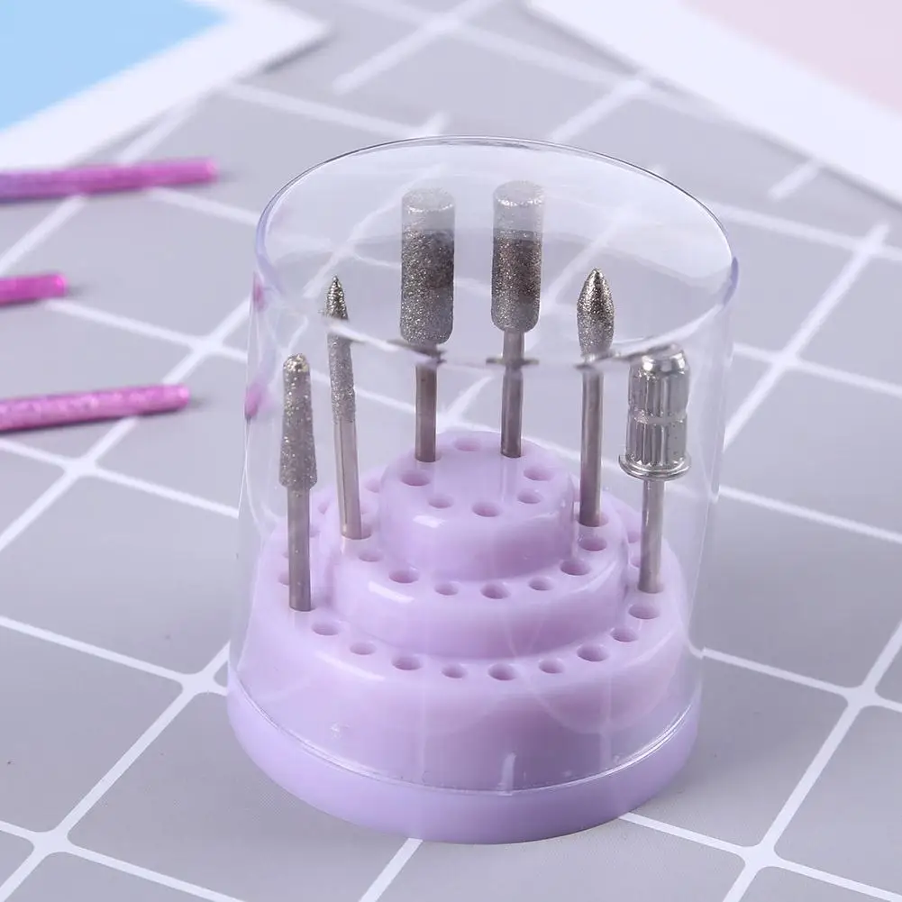48 Holes Nail Drill Bits Holder Stand Display Box Organizer Manicure Tool Drill Bit Organizer Box Container Dropshipping
48 Holes Nail Drill Bits Holder Stand Display Box Organizer Manicure Tool Drill Bit Organizer Box Container Dropshipping