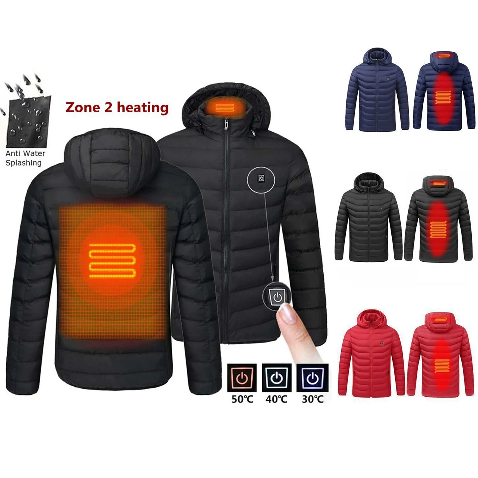 Newly Upgraded Dual Control2Heating Vest Constant Temperature Intelligent Electric Heating Coat
Newly Upgraded Dual Control2Heating Vest Constant Temperature Intelligent Electric Heating Coat