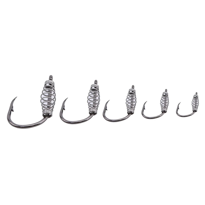 10pcs Stainless Steel Spring Hook With Barbed Special Rotating Squid Jig Fly Fishing Hook Soft Fishing Lure
10pcs Stainless Steel Spring Hook With Barbed Special Rotating Squid Jig Fly Fishing Hook Soft Fishing Lure