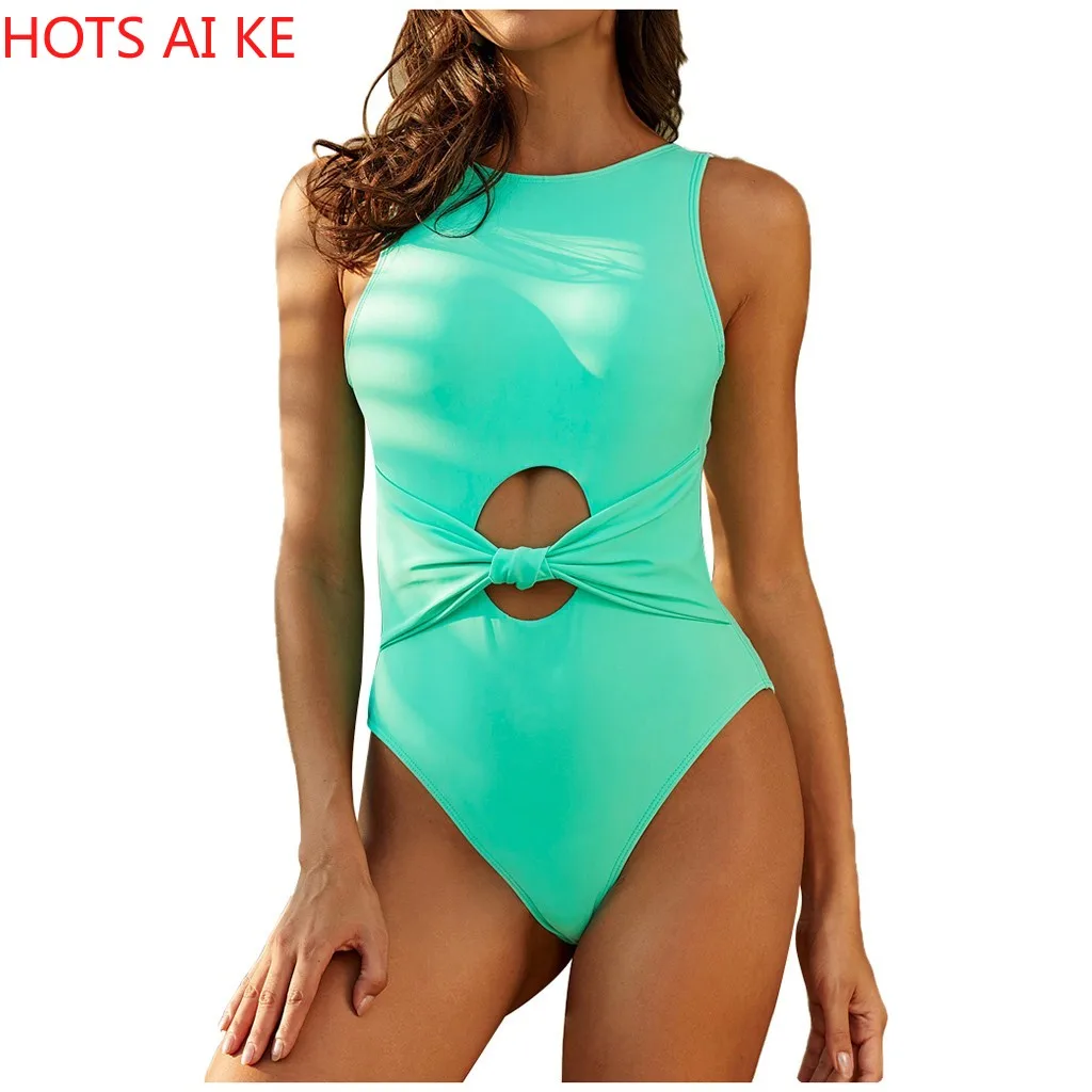 Women Swimwear 2021 Sexy One Piece Swimsuits Solid color bow-tied backless Summer Push-Up Padded Bra Beach Wear
Women Swimwear 2021 Sexy One Piece Swimsuits Solid color bow-tied backless Summer Push-Up Padded Bra Beach Wear