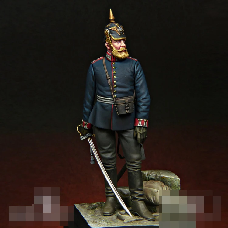 1/24 прусская защита для ног, 1870, фигурка модели из смолы GK, несобранный и Неокрашенный комплект
1/24 прусская защита для ног, 1870, фигурка модели из смолы GK, несобранный и Неокрашенный комплект