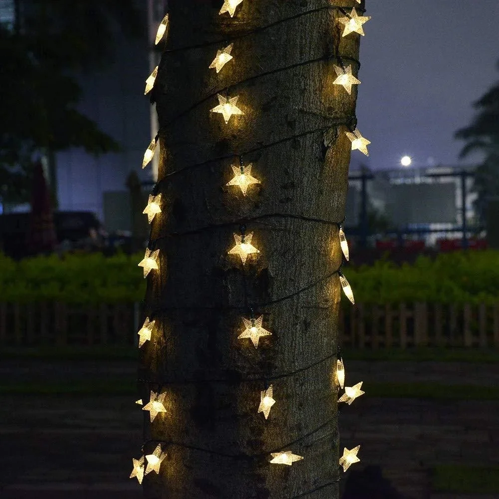 5/7/12 MSolar Star String LED Decor Lights Operated Fairy Lights Copper Wire Light String Xmas Garland Home Party Decorative
5/7/12 MSolar Star String LED Decor Lights Operated Fairy Lights Copper Wire Light String Xmas Garland Home Party Decorative