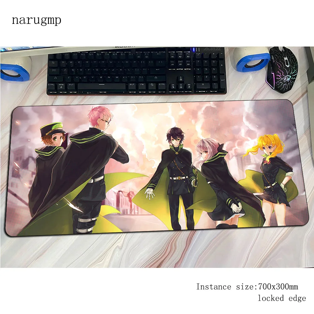 Seraph of the End padmouse gaming mousepad big game 70x30cm mouse pad gamer computer Halloween Gift desk mat notbook mousemat pc 
Seraph of the End padmouse gaming mousepad big game 70x30cm mouse pad gamer computer Halloween Gift desk mat notbook mousemat pc