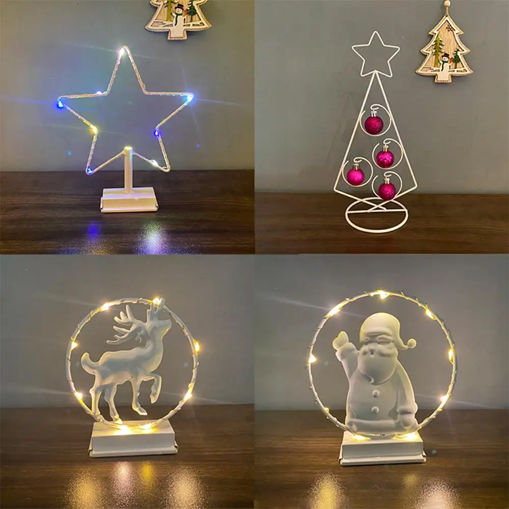 Iron Art Festive Decoration Lighting Snowman Christmas Decoration Durable Romantic Christmas Led Light Decorative Santa Claus
Iron Art Festive Decoration Lighting Snowman Christmas Decoration Durable Romantic Christmas Led Light Decorative Santa Claus