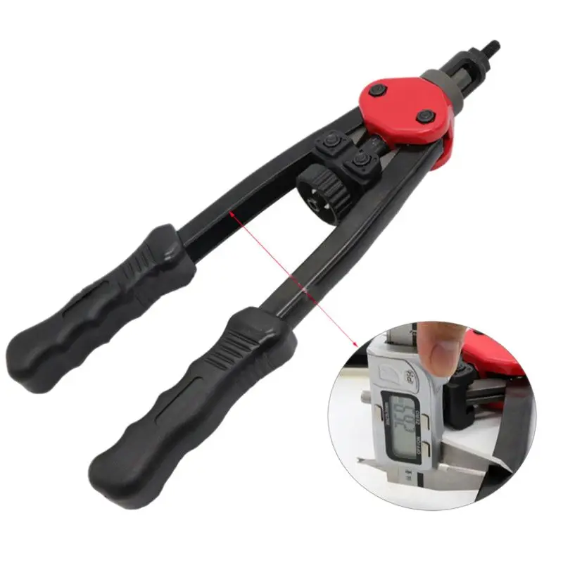 BT-605 Hand Threaded Rivet Nuts Guns With Nuts Double Insert Manual Riveter Riveting Rivnut Tool For M3/M4/M5/M6/M8 M10Nut
BT-605 Hand Threaded Rivet Nuts Guns With Nuts Double Insert Manual Riveter Riveting Rivnut Tool For M3/M4/M5/M6/M8 M10Nut