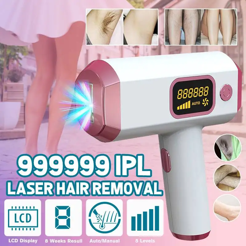 

999999 вспышек IPL лазерная эпиляция волос ЭЛЕКТРИЧЕСКИЕ расчески для волос удаление машина лазерный эпилятор постоянное удаление волос бикин...