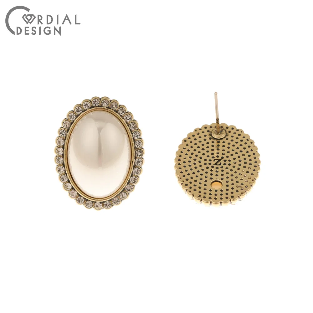 Cordial Design 40Pcs Fashion Jewelry Accessories/Hand Made/Earring Findings/Geometry Shape/Imitation Pearl/DIY Earrings Stud
Cordial Design 40Pcs Fashion Jewelry Accessories/Hand Made/Earring Findings/Geometry Shape/Imitation Pearl/DIY Earrings Stud