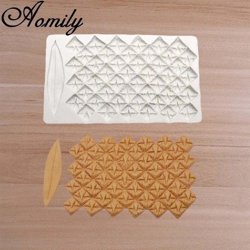 Amoliy Pineapple Skin Shape Silicone Mold Baking Cake Decorating Tools Diy Pineapple Plaster Ultra-light Clay Mold Resin Mould
Amoliy Pineapple Skin Shape Silicone Mold Baking Cake Decorating Tools Diy Pineapple Plaster Ultra-light Clay Mold Resin Mould