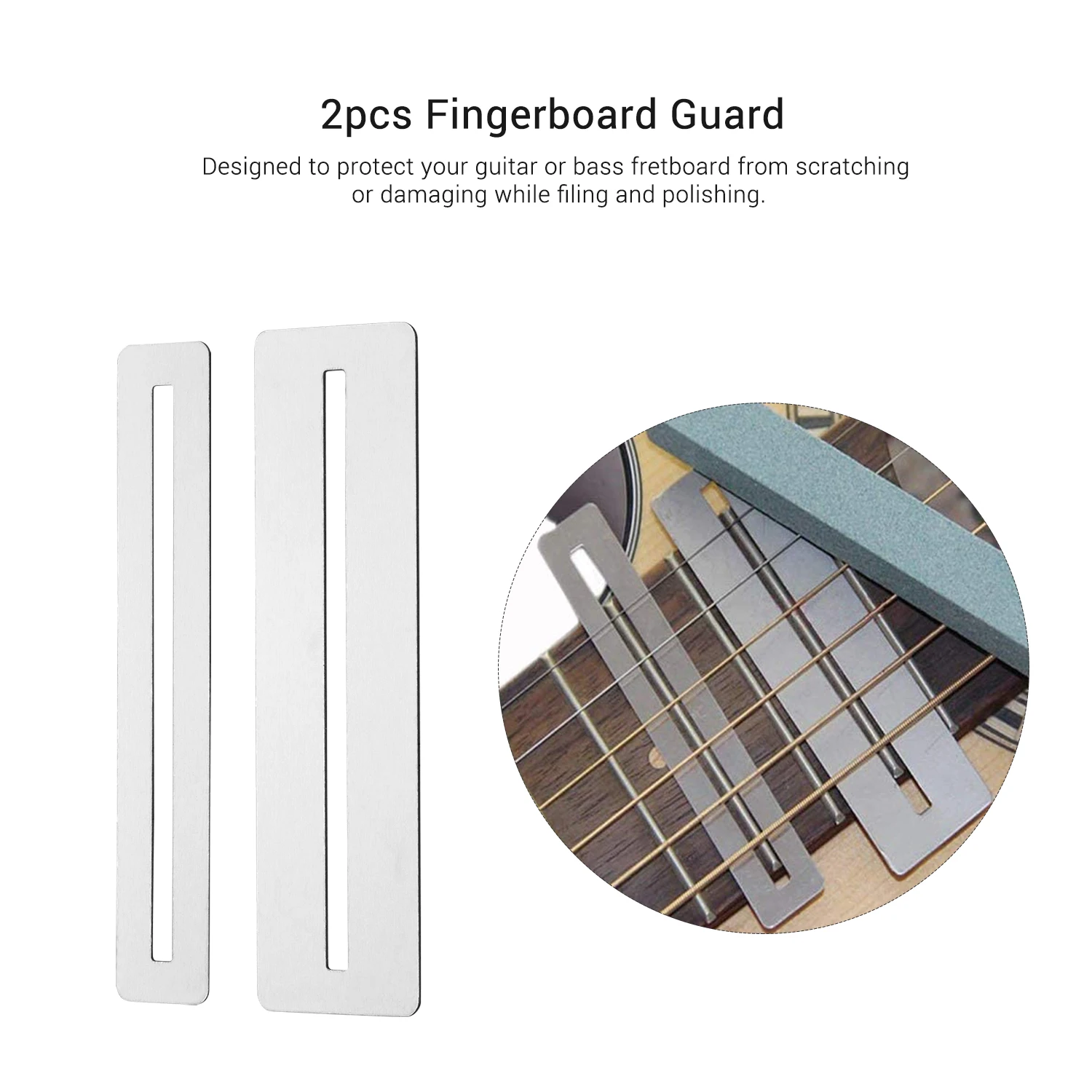 Guitar Luthier Tool Kit 1pc Stainless Steel Guitar Fret File Fingerboard Guard Guitar Fret Rocker Leveling Grinding Sponge
Guitar Luthier Tool Kit 1pc Stainless Steel Guitar Fret File Fingerboard Guard Guitar Fret Rocker Leveling Grinding Sponge