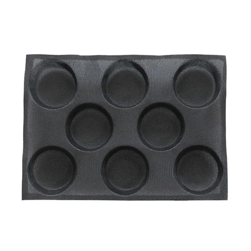 8-Round Black Silicone Mold Non-Stick Breathable Hamburger Mold Frame Silicone Mold Candy Clay Chocolate Gumpaste Molds
8-Round Black Silicone Mold Non-Stick Breathable Hamburger Mold Frame Silicone Mold Candy Clay Chocolate Gumpaste Molds