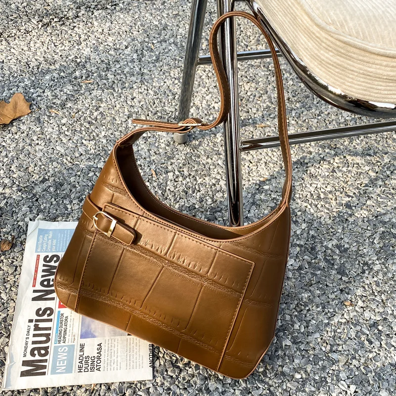 Stone Pattern Baguette Bags For Women 2021 PU Leather Female Shoulder Bag Lady Handbags And Purses Sac A Main Messenger Bag
Stone Pattern Baguette Bags For Women 2021 PU Leather Female Shoulder Bag Lady Handbags And Purses Sac A Main Messenger Bag