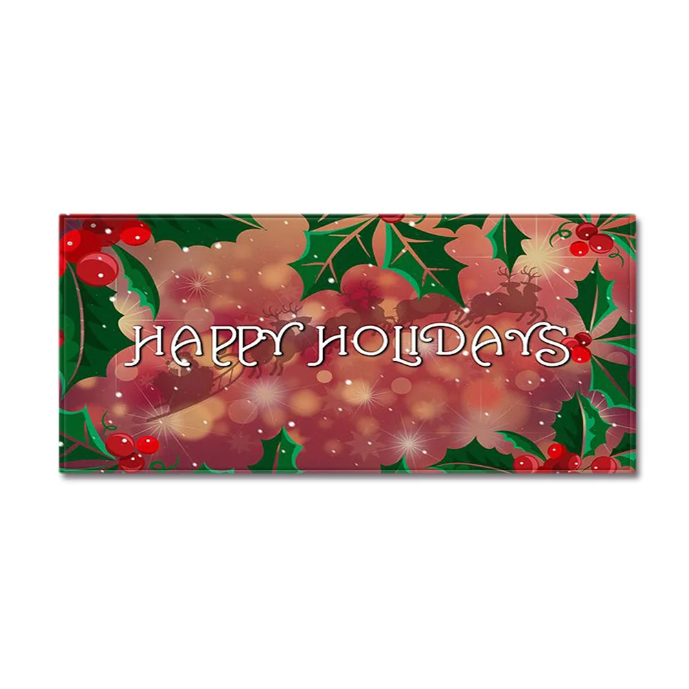 Christmas Pattern Long Carpet Living Room Kitchen Floor Mat
Christmas Pattern Long Carpet Living Room Kitchen Floor Mat