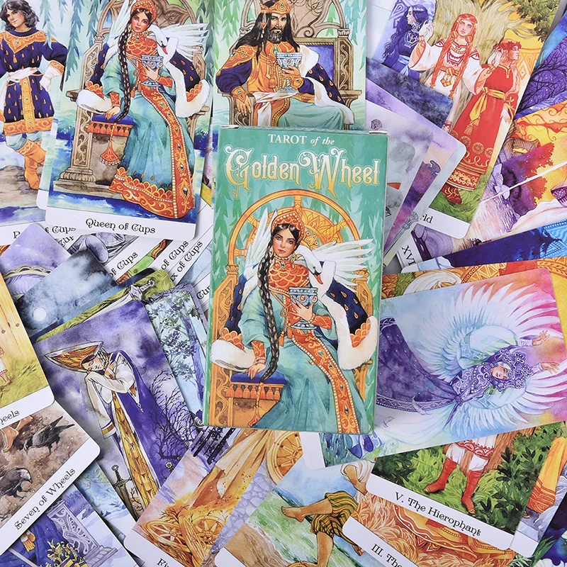 Tarot Of The Golden колесная колода, русское издание, вдохновленные сказками Мила лозенко, эклектическая четкая игра гадания
Tarot Of The Golden колесная колода, русское издание, вдохновленные сказками Мила лозенко, эклектическая четкая игра гадания