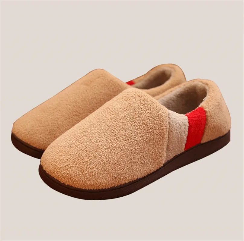 Men Plus Size Cotton Slippers Casual Solid Slides Comfortable Home Slippers Simple Striped Slides Couple Wram Indoor Slippers
Men Plus Size Cotton Slippers Casual Solid Slides Comfortable Home Slippers Simple Striped Slides Couple Wram Indoor Slippers