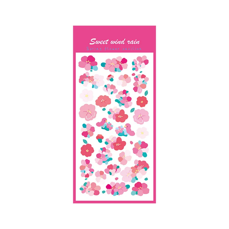 Cute Spring Flower PVC Laser Stickers Decoration Scrapbooking Photo Album Diary DIY Planner Journal Shiny Sticker Stationery
Cute Spring Flower PVC Laser Stickers Decoration Scrapbooking Photo Album Diary DIY Planner Journal Shiny Sticker Stationery