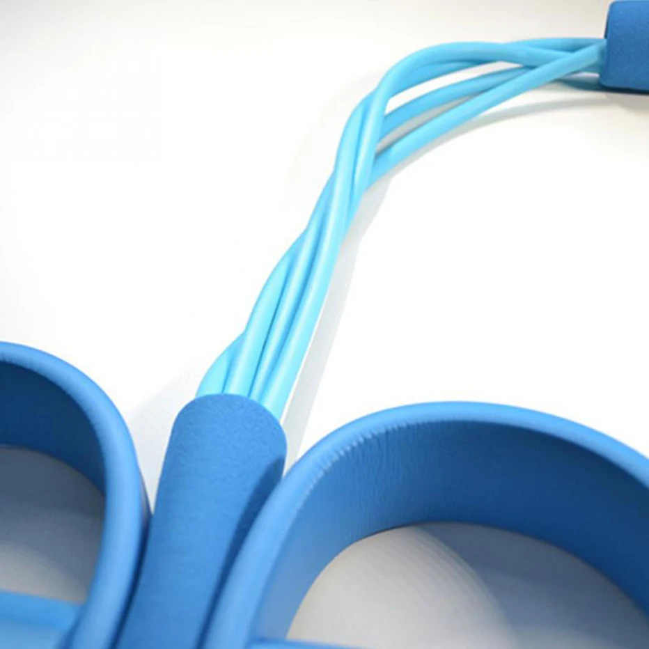 4 Tubes Latex Foot Elastic Pull Rope Expander Pedal Resistance Band Fitness Sit Up Pull Rope Foot Abdomen Trainer Home Exceiser
4 Tubes Latex Foot Elastic Pull Rope Expander Pedal Resistance Band Fitness Sit Up Pull Rope Foot Abdomen Trainer Home Exceiser