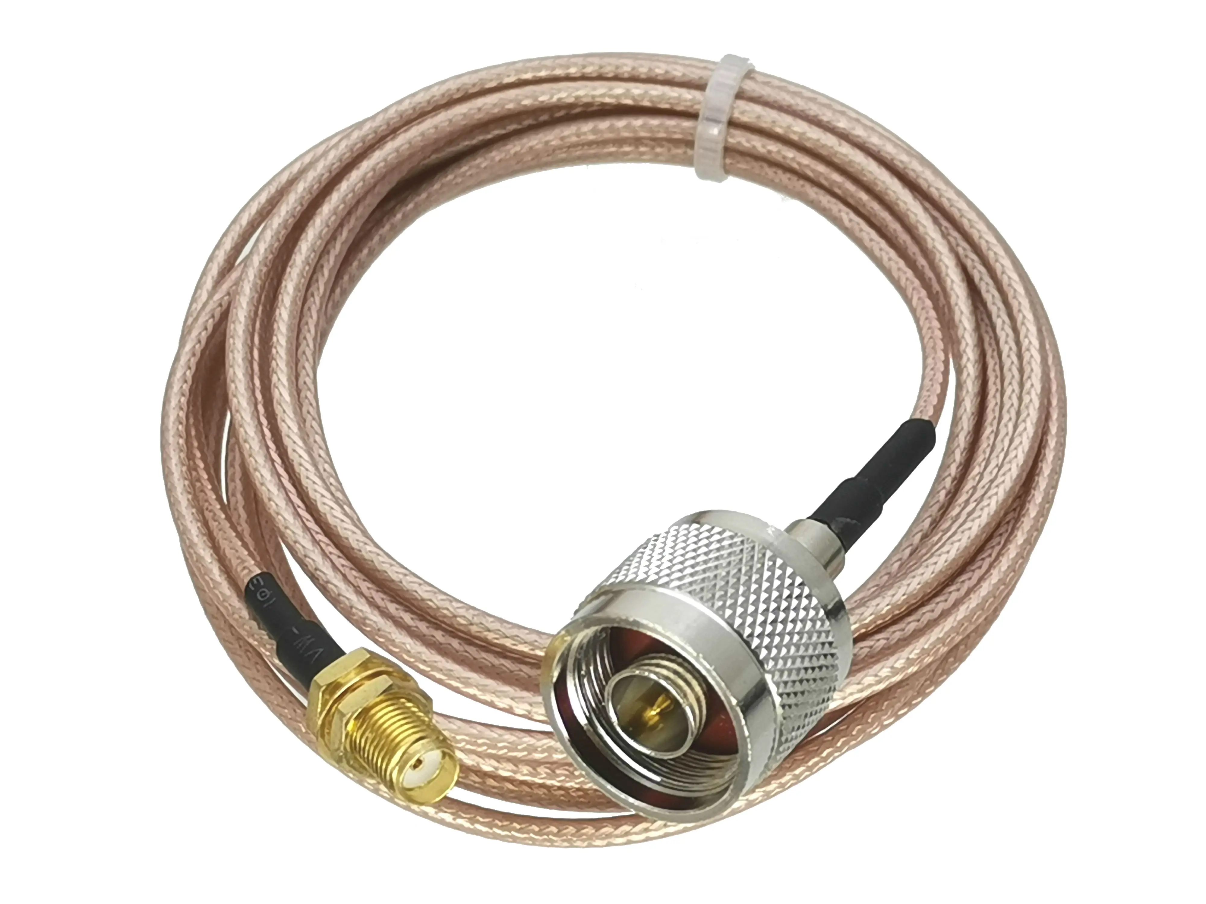 RG316 pigtail N Male plug to SMA Female jack Bulkhead Connector RF straight Cable jumper 4inch~10M
RG316 pigtail N Male plug to SMA Female jack Bulkhead Connector RF straight Cable jumper 4inch~10M