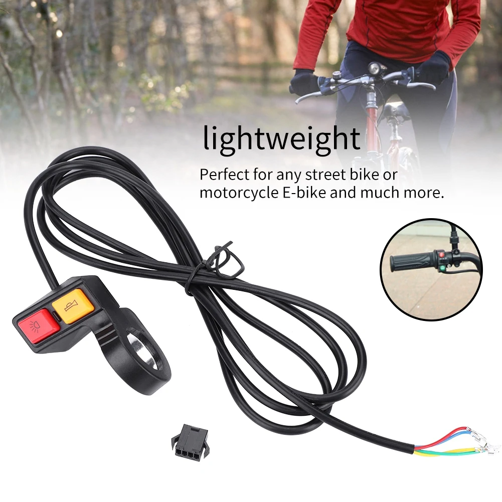Electric Bike 2 In 1 Turn Signal Switch Button For Motorcycle E-Bike Electric Scooter Accessories
Electric Bike 2 In 1 Turn Signal Switch Button For Motorcycle E-Bike Electric Scooter Accessories
