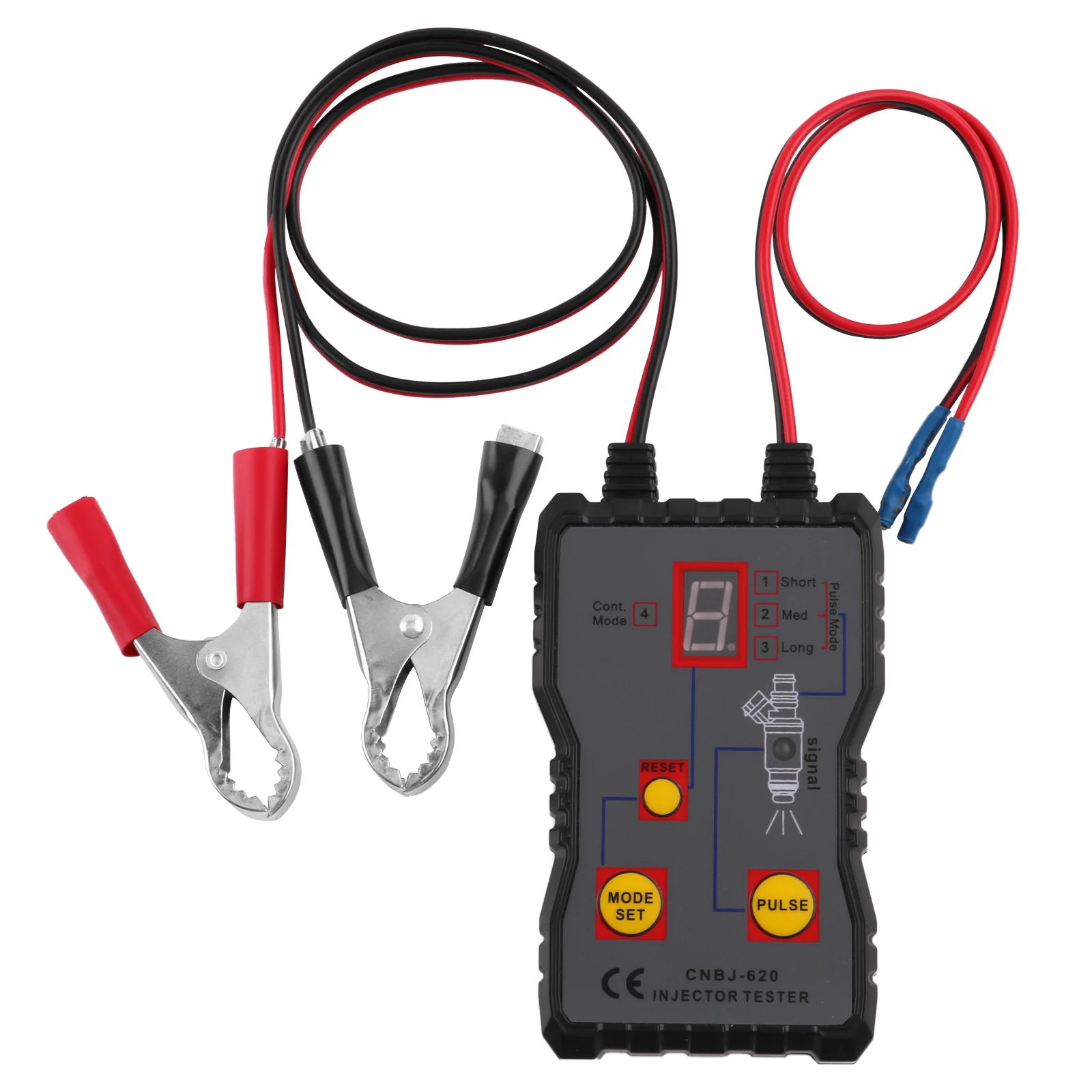 12V 620 Fuel Injector Tester Auto Repair Tool Gasoline Injector Cleaner Controler 4 Pluse Modes Fuel System Scanner
12V 620 Fuel Injector Tester Auto Repair Tool Gasoline Injector Cleaner Controler 4 Pluse Modes Fuel System Scanner
