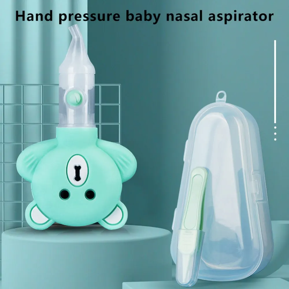 Baby Safety Nose Cleaner New Born Silicone Children Baby Nasal Aspirator inhaler Pump Type Anti-backflow Cartoon Bear
Baby Safety Nose Cleaner New Born Silicone Children Baby Nasal Aspirator inhaler Pump Type Anti-backflow Cartoon Bear