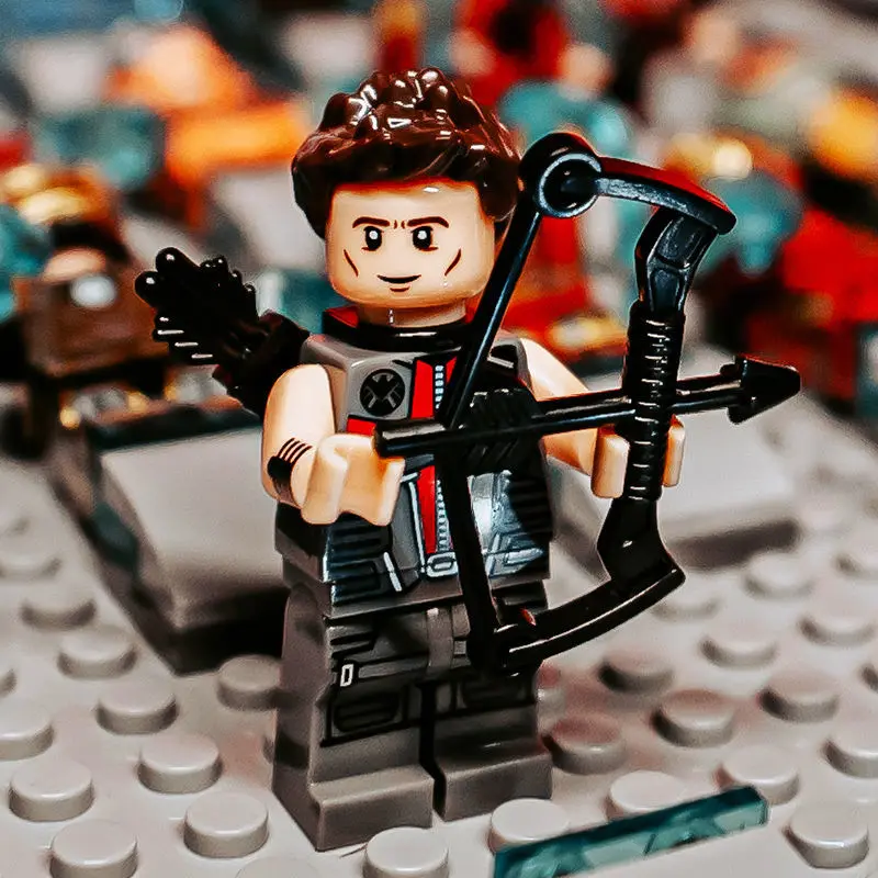 Disney's Avengers Series Eagle Eye Minifigure Building Blocks Puzzle Assembling Boy Children Children Fun Toys
Disney's Avengers Series Eagle Eye Minifigure Building Blocks Puzzle Assembling Boy Children Children Fun Toys