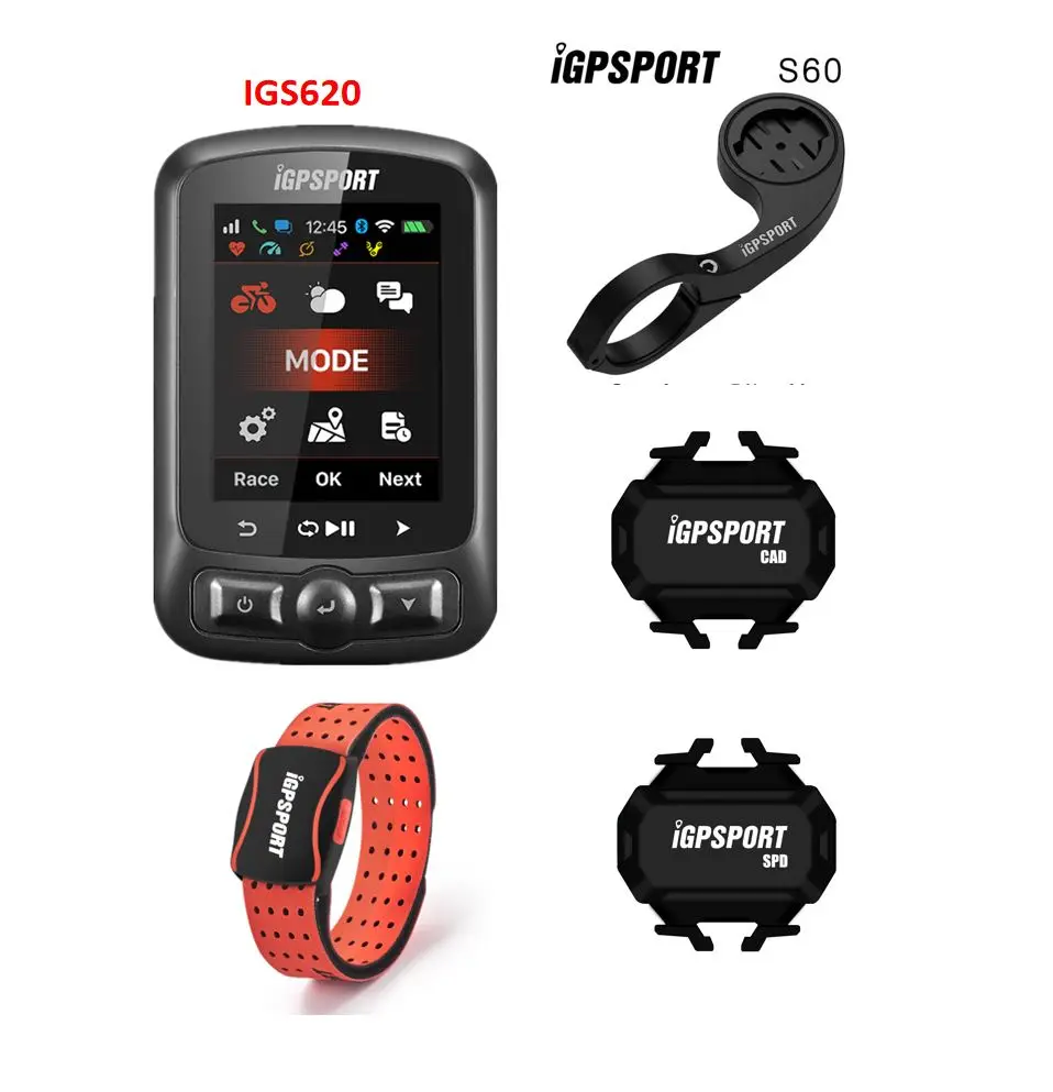 IGPSPORT IGS620 Bicycle Computer ANT+ Bluetooth4.0 USB Wireless Cycling Computer Waterproof IPX7 Speedometer GPS
IGPSPORT IGS620 Bicycle Computer ANT+ Bluetooth4.0 USB Wireless Cycling Computer Waterproof IPX7 Speedometer GPS