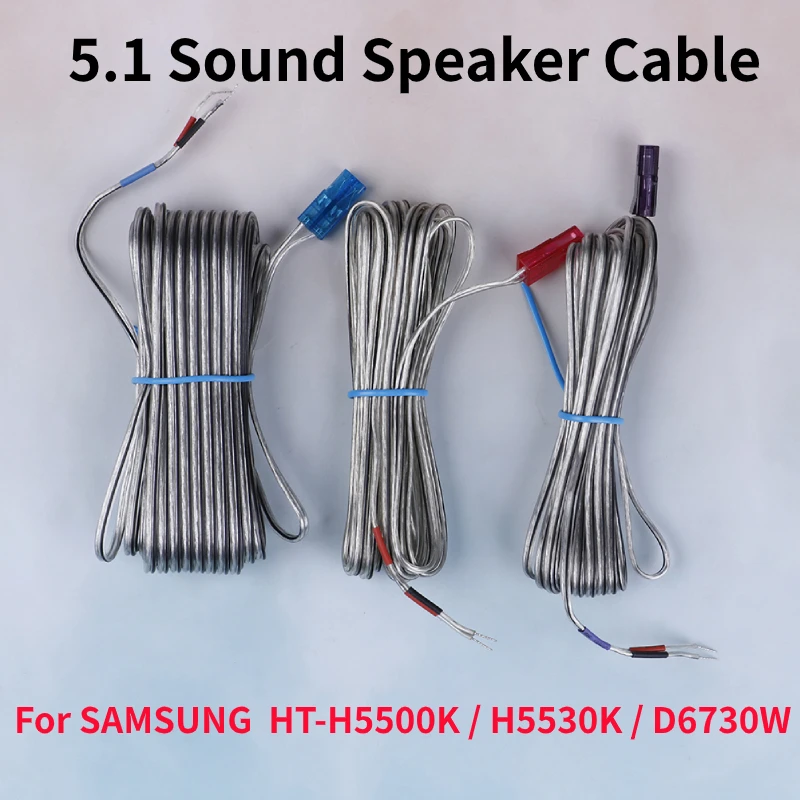 Speaker Wire Cable Cord DVD Blu-ray Home Theater Adapter For Samsung Sound Bass Line Cable Connector For HT-H5500K 3m 4m 10m
Speaker Wire Cable Cord DVD Blu-ray Home Theater Adapter For Samsung Sound Bass Line Cable Connector For HT-H5500K 3m 4m 10m