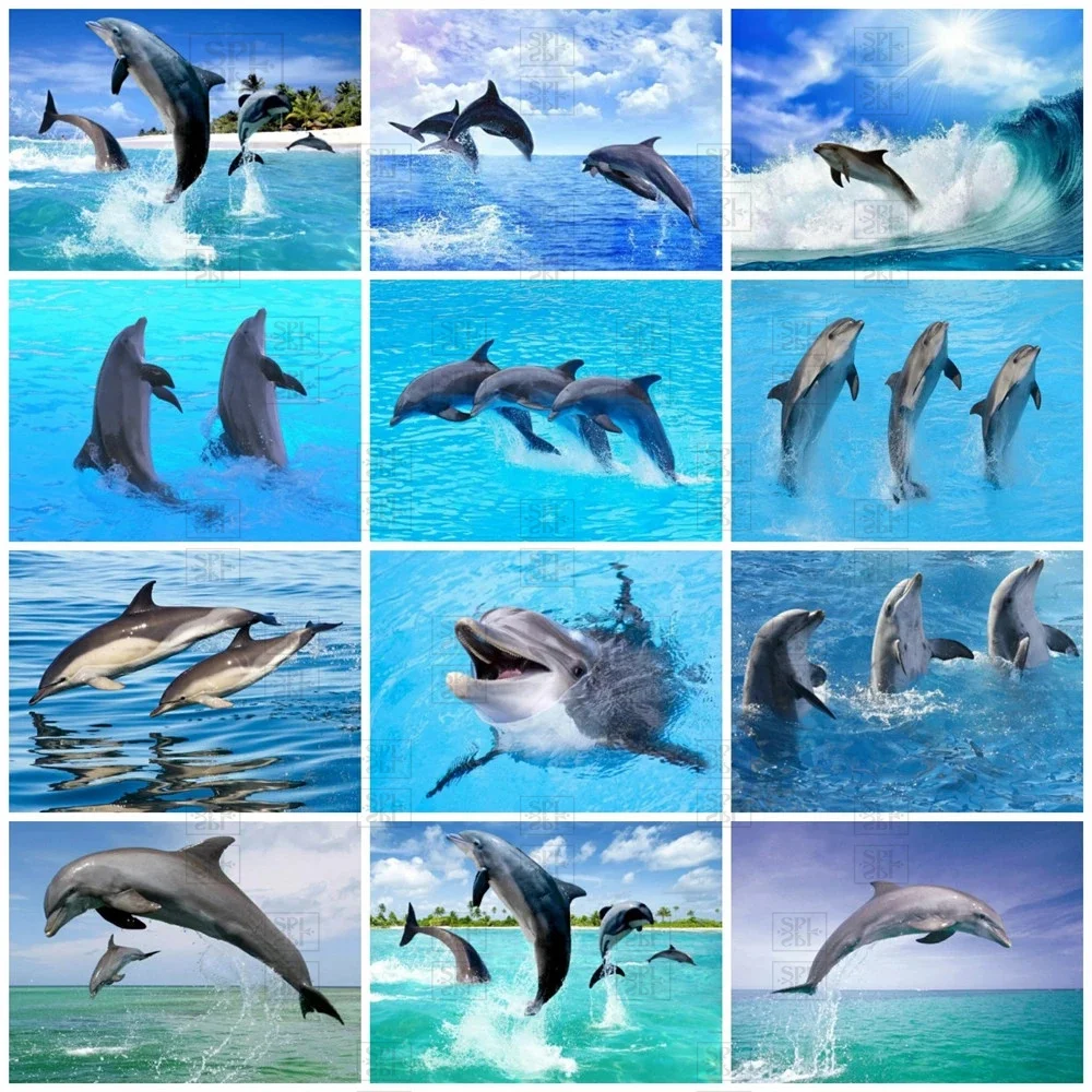 5D Diy Diamond Figure Dolphin Diamond Cross Stitch Set Mosaic Art Animals Picture Hanging Painting Home Decoration Hobby Gift
5D Diy Diamond Figure Dolphin Diamond Cross Stitch Set Mosaic Art Animals Picture Hanging Painting Home Decoration Hobby Gift