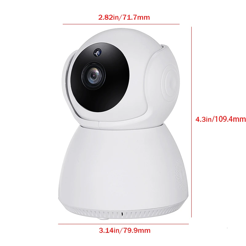 1080P HD Baby Monitor IP Camera WiFi Wireless Auto Tracking Night Vision Home Security Surveillance CCTV Network Camera
1080P HD Baby Monitor IP Camera WiFi Wireless Auto Tracking Night Vision Home Security Surveillance CCTV Network Camera
