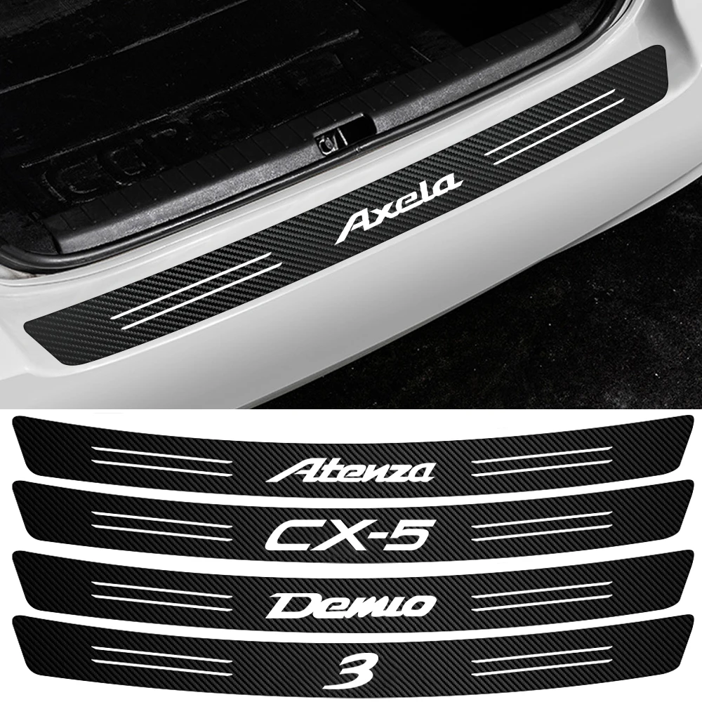 1Pcs 3D Carbon Fiber Film Decor Car Trunk Rear Guard Plate Stickers For Mazda 3 6 CX-5 Atenza Axela MS Demio CX-3 Accessories
1Pcs 3D Carbon Fiber Film Decor Car Trunk Rear Guard Plate Stickers For Mazda 3 6 CX-5 Atenza Axela MS Demio CX-3 Accessories