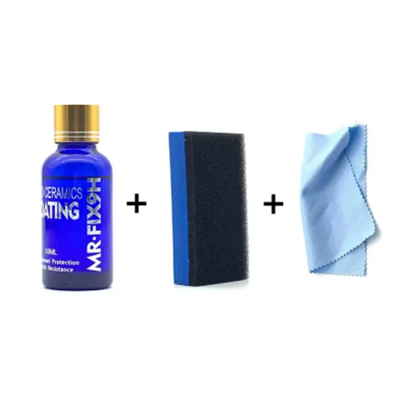 9H Car Liquid Ceramic Coat Hydrophobic 30ml Glass Coating Motocycle Paint Care Anti-Scratch Auto Detailing Glasscoat Car Polish
9H Car Liquid Ceramic Coat Hydrophobic 30ml Glass Coating Motocycle Paint Care Anti-Scratch Auto Detailing Glasscoat Car Polish