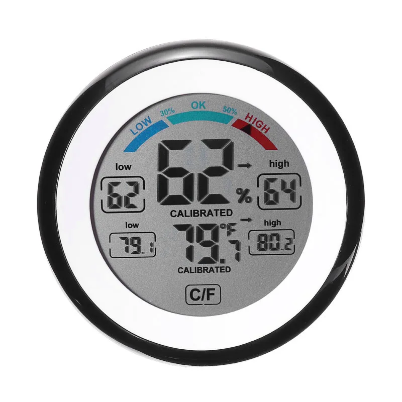 1Pc Mini LCD Touchscreen Digital Thermometer Hygrometer Temperature Humidity Meter Electronic Temperature Humidity Meter
1Pc Mini LCD Touchscreen Digital Thermometer Hygrometer Temperature Humidity Meter Electronic Temperature Humidity Meter