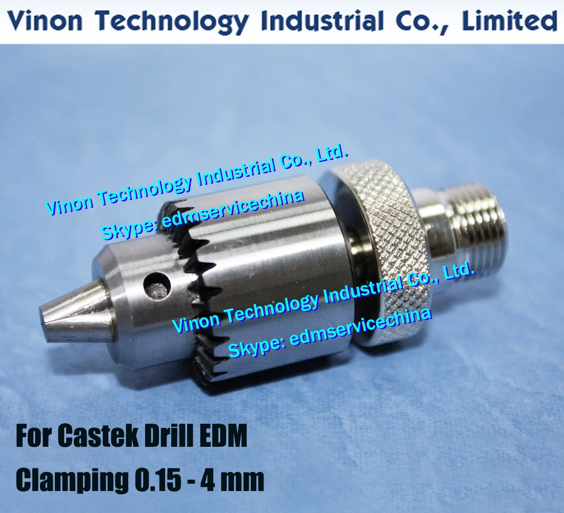 Castek Drill EDM Spanner Drill Chuck+Adapter Set for Clamping Tube Ø0.15-Ø4.0mm for Small Hole EDM Drilling Machine CASTEK
Castek Drill EDM Spanner Drill Chuck+Adapter Set for Clamping Tube Ø0.15-Ø4.0mm for Small Hole EDM Drilling Machine CASTEK