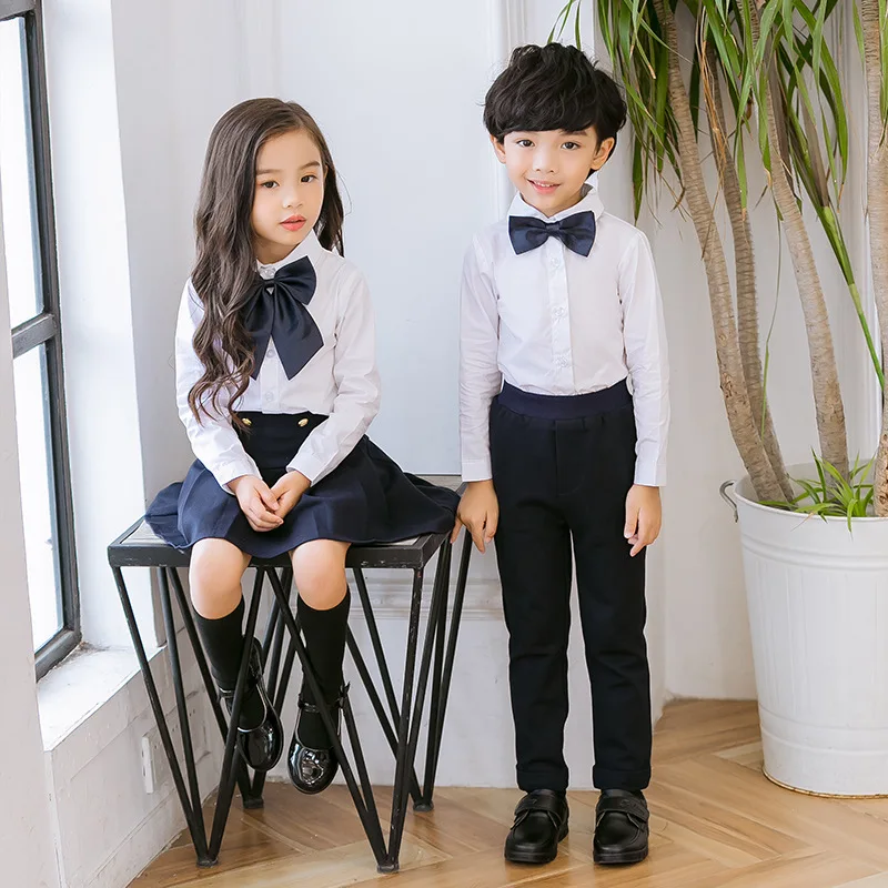 England Style Children Student School Uniforms 2 Piece Set Long Sleeve Shirts+Skirts/Pants Suits Boys Girls Outfits 3-13T
England Style Children Student School Uniforms 2 Piece Set Long Sleeve Shirts+Skirts/Pants Suits Boys Girls Outfits 3-13T