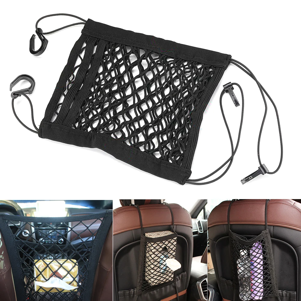 Universal Design, Elastic Rubber Band Car Front Seat Storage Interior Mesh Net Bag Car Storage Bag Isolation Net Pocket objects
Universal Design, Elastic Rubber Band Car Front Seat Storage Interior Mesh Net Bag Car Storage Bag Isolation Net Pocket objects