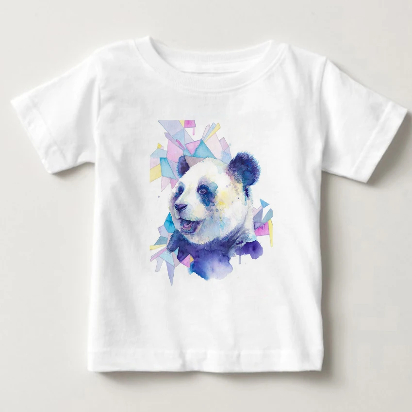 T Shirt Girl 2018 Summer Fashion Cotton Panda Prints Short Sleeve O-Neck T-shirt White Tops Shirt Children Summer Short Sleeve
T Shirt Girl 2018 Summer Fashion Cotton Panda Prints Short Sleeve O-Neck T-shirt White Tops Shirt Children Summer Short Sleeve