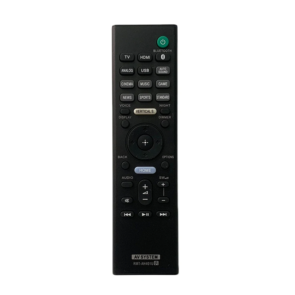 New Generic Remote Control For Sony Soundbar System HTX9000F HT-X9000F SA-WX9000F
New Generic Remote Control For Sony Soundbar System HTX9000F HT-X9000F SA-WX9000F