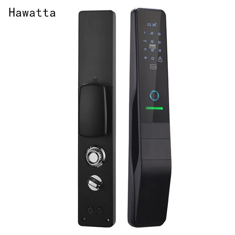 Hawatta Smart Biometrical Fingerprint Door Lock WiFi Digital Code Unlock Smart Lock For Home Wooden Door
Hawatta Smart Biometrical Fingerprint Door Lock WiFi Digital Code Unlock Smart Lock For Home Wooden Door
