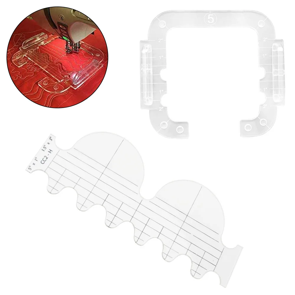 Portable DIY For Patchwork Sewing Stencils Acrylic Quilting Templates Hand Tools Fabric Measuring Craft Lightweight Compact
Portable DIY For Patchwork Sewing Stencils Acrylic Quilting Templates Hand Tools Fabric Measuring Craft Lightweight Compact