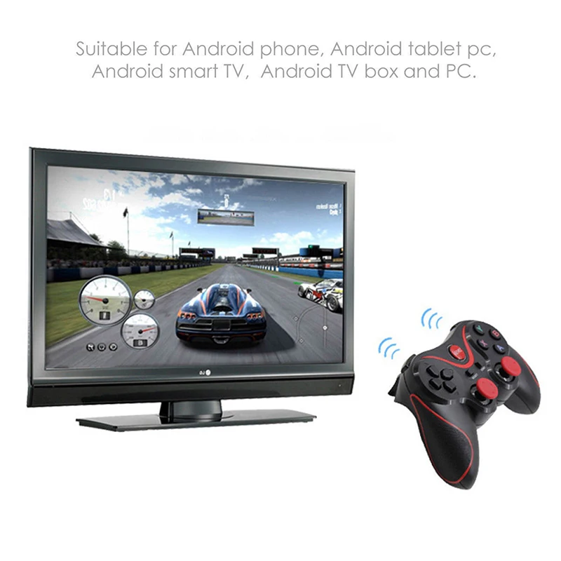 Remote Wireless Bluetooth-compatible Game Controller Gamepad Joystick For Android Phone PC Bracket
Remote Wireless Bluetooth-compatible Game Controller Gamepad Joystick For Android Phone PC Bracket